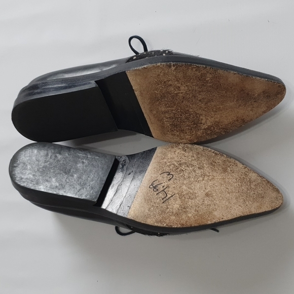 Robert Clergerie Pony Hair Oxford Loafers - Picture 12 of 12